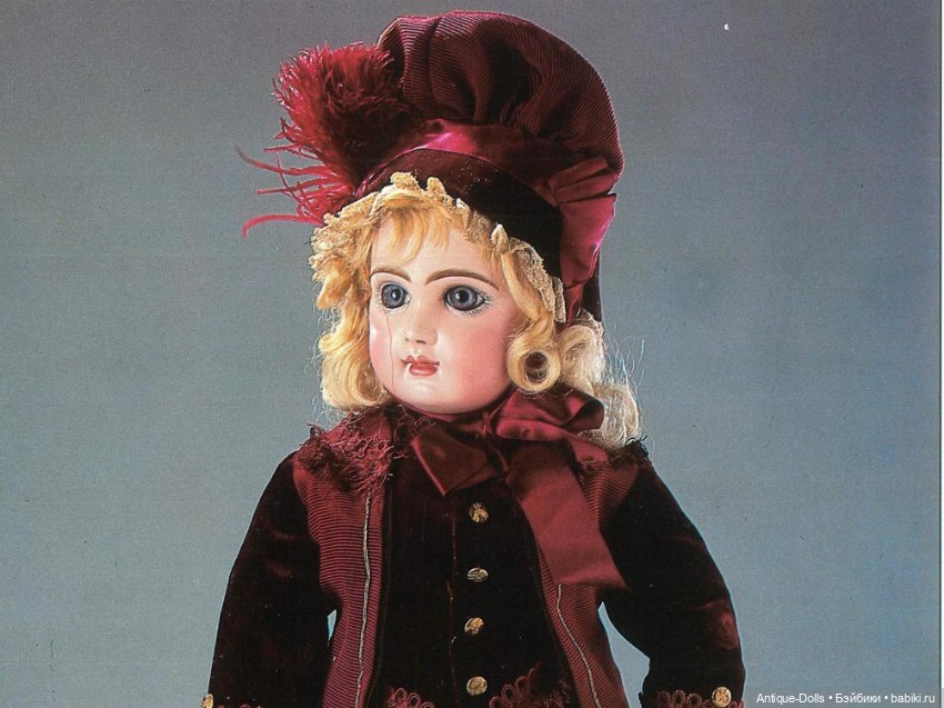 Книга Doll Costuming костюмы для антикварных французских и немецких бисквитных кукол Seeley (фото 8)