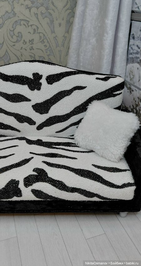 Мебель диван для кукол Paola Blythe integrity poppy mizi momoko barbie 1:6 (фото 2)