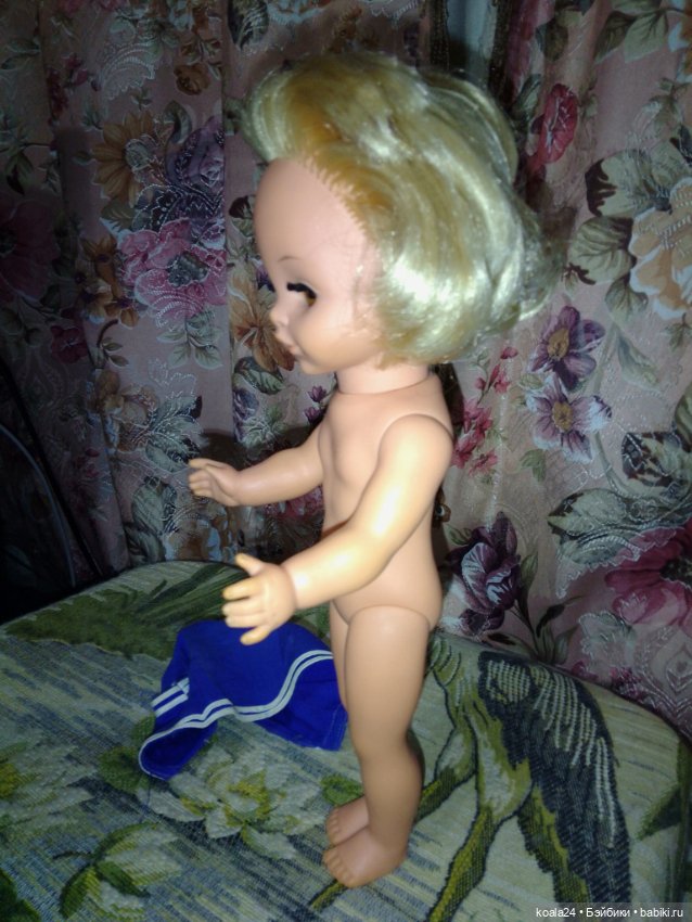 Кукла ГДР. Вся резиновая, 32 см (фото 3)