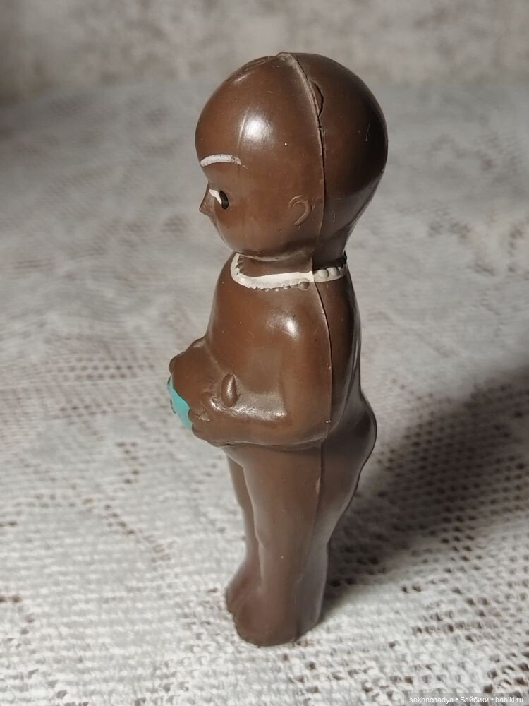 Негритянка ,песик — Винтажные куклы и игрушки детства (фото 5)