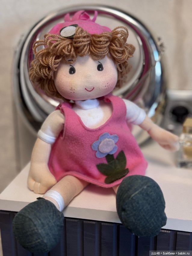 Куколка -компаньон от Эллы Hildegard Gunzel (фото 5)