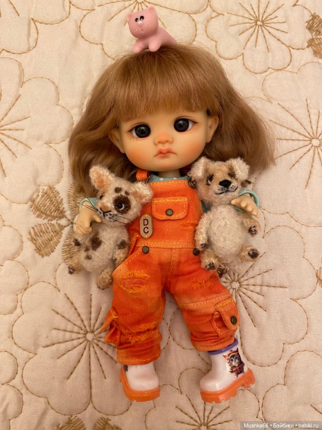 Сладкая булочка Юми — Авторские куклы BJD (фото 2)