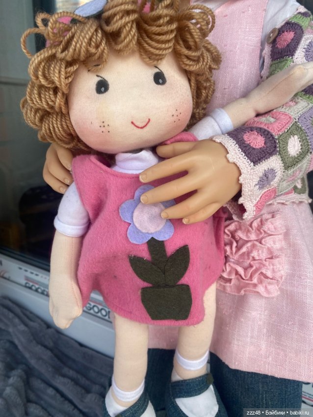 Куколка -компаньон от Эллы Hildegard Gunzel (фото 7)