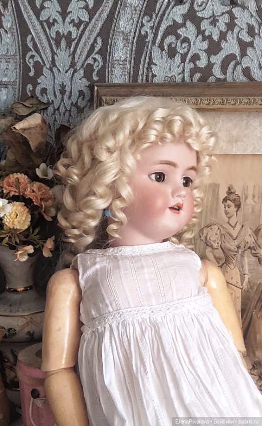 Парик для антикварной куклы (фото 2)