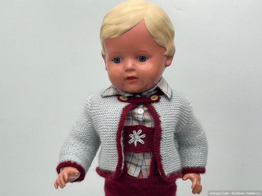 Винтажная немецкая кукла Schildkröt Christel 39-45 (фото 3)