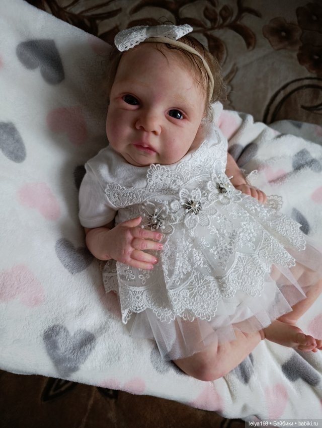 Кукла реборн ручной работы из оригинального молда Miley (фото 4)