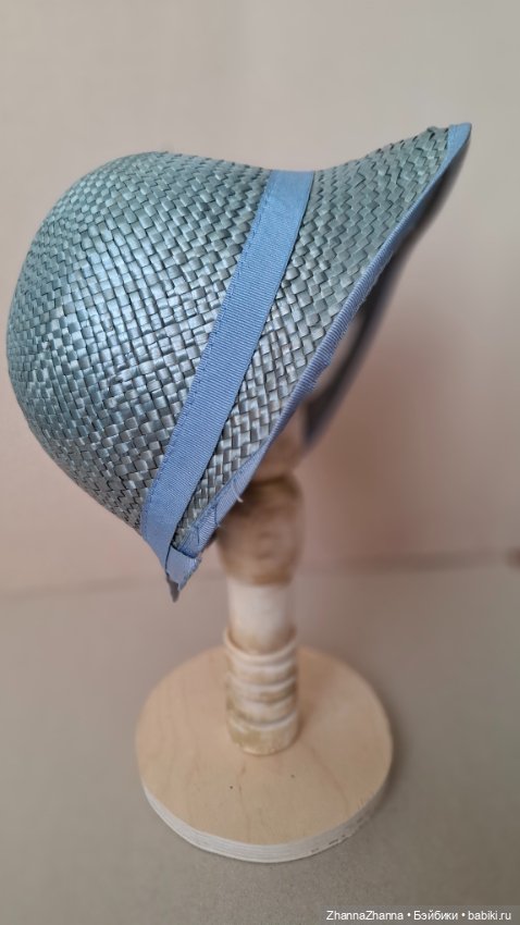 Антикварная шляпка Франция для куклы (фото 4)