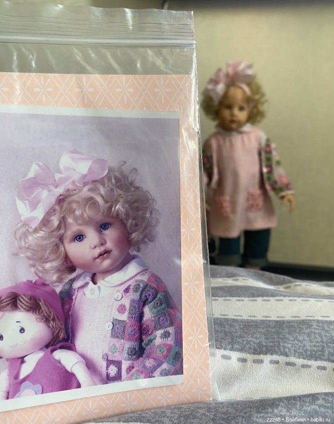 Куколка -компаньон от Эллы Hildegard Gunzel (фото 9)