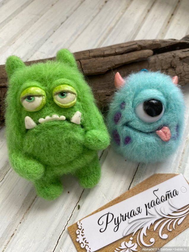 Монстрики:) — Авторские игрушки (фото 4)