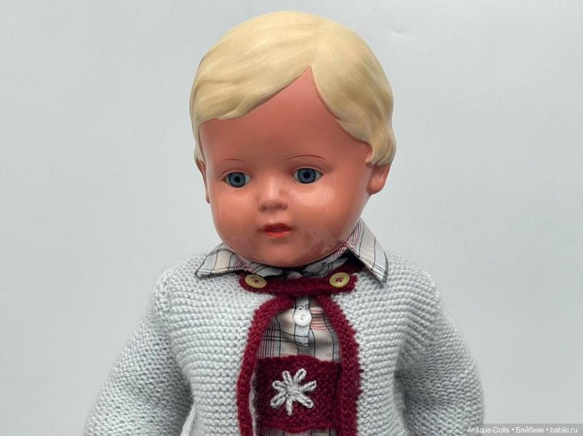 Винтажная немецкая кукла Schildkröt Christel 39-45