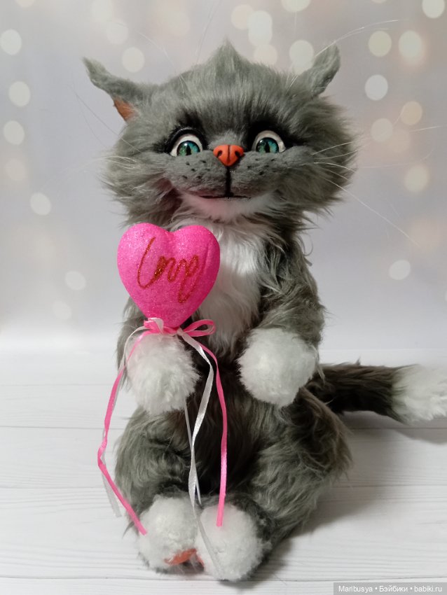 Котёнок с сюрпризом — Авторские игрушки (фото 5)