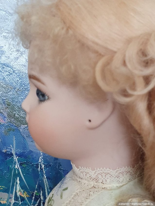 Брю, Линда и Алан Марксы — Реплики антикварных кукол (фото 10)