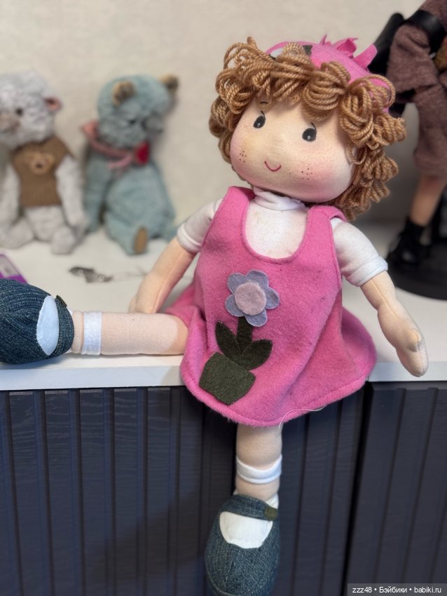 Куколка -компаньон от Эллы Hildegard Gunzel (фото 4)