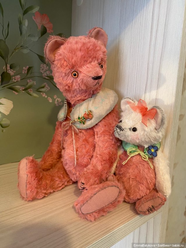 Мишутки🎈🎈 — Авторские игрушки (фото 4)