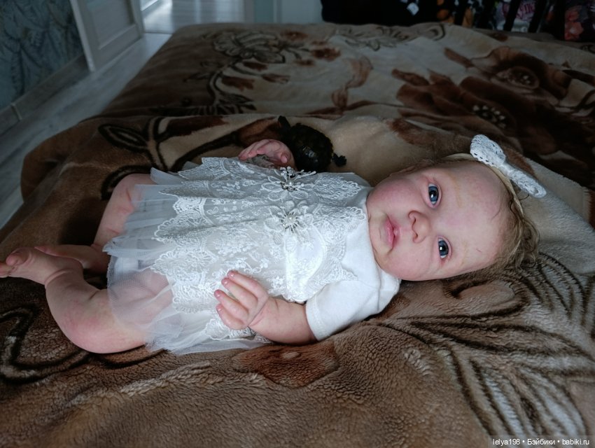 Кукла реборн ручной работы из оригинального молда Miley (фото 2)
