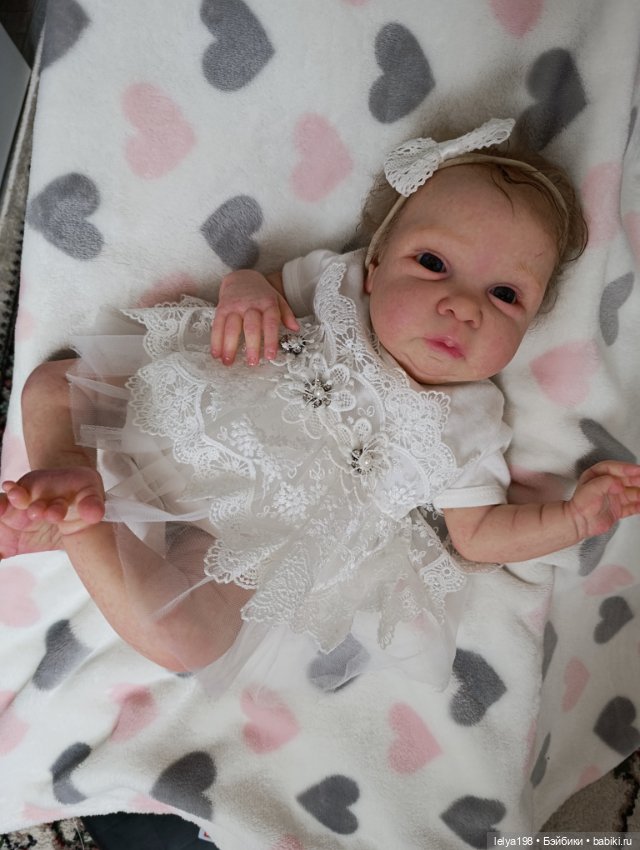 Кукла реборн ручной работы из оригинального молда Miley (фото 3)