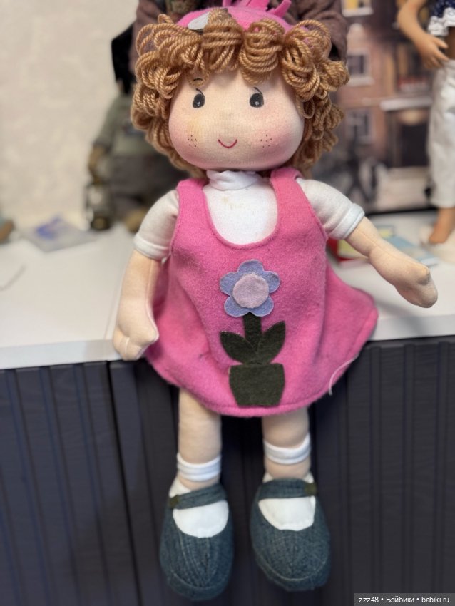 Куколка -компаньон от Эллы Hildegard Gunzel