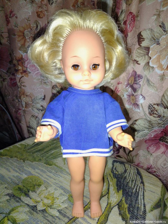 Кукла ГДР. Вся резиновая, 32 см (фото 2)