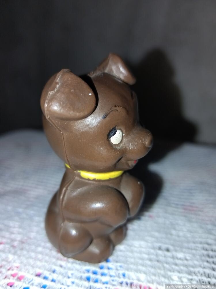 Негритянка ,песик — Винтажные куклы и игрушки детства