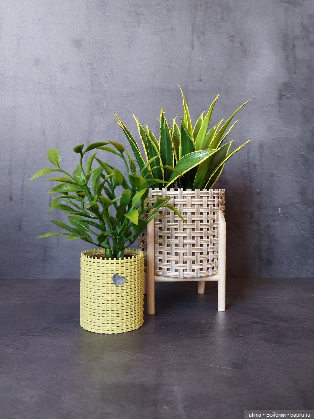 Комнатные растения для кукольного интерьера (фото 4)