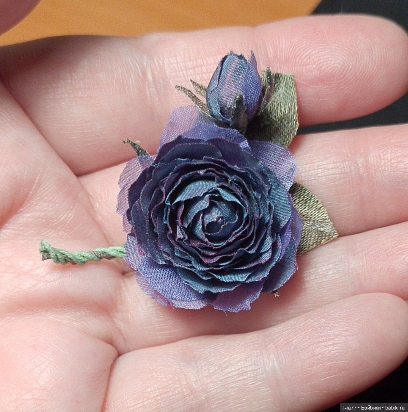 Цветы на шляпки из шелка — Другие аксессуары для кукол (фото 3)