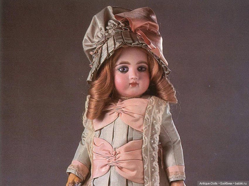 Книга Doll Costuming костюмы для антикварных французских и немецких бисквитных кукол Seeley (фото 6)