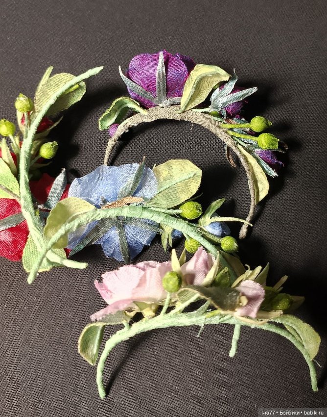 Ободки для кукол — Другие аксессуары для кукол (фото 3)