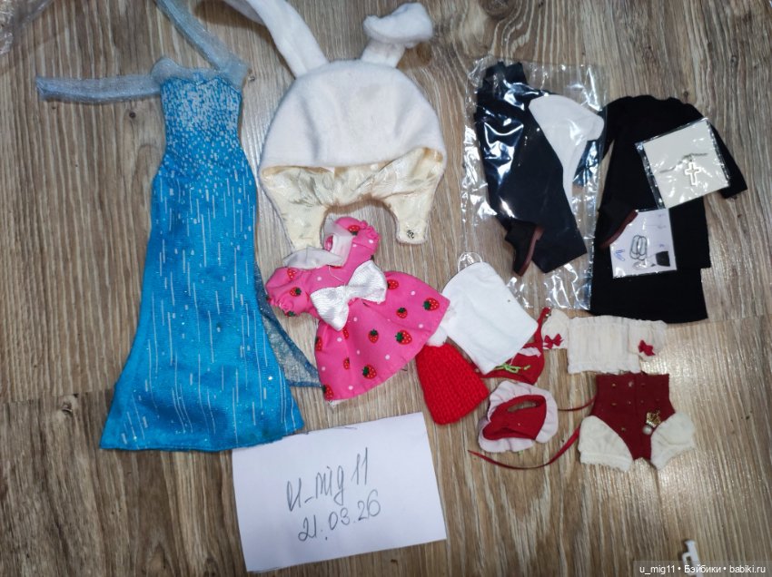 Одеждадля licca, Jenny, azone, Barbie, экшены, фэнтези (фото 2)