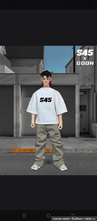 Экшен-фигурка Goon — Шарнирные куклы (не BJD) (фото 5)