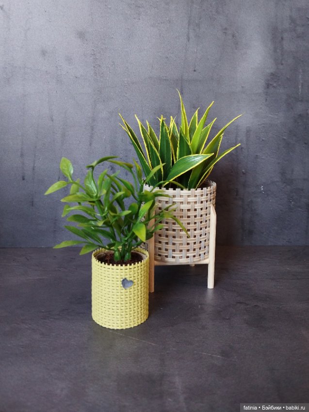 Комнатные растения для кукольного интерьера (фото 5)