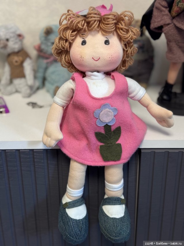 Куколка -компаньон от Эллы Hildegard Gunzel (фото 3)