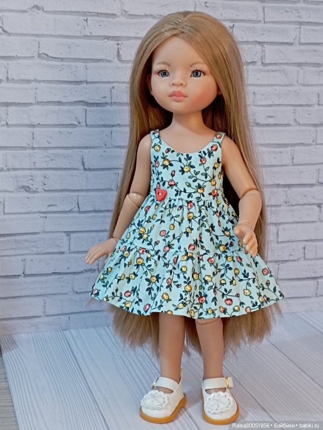 Пиджак ,Платье для кукол Паола Рейна 32-34 см (фото 3)