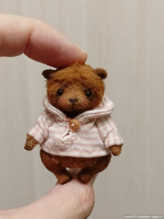 Мишутка Кроха — Авторские игрушки