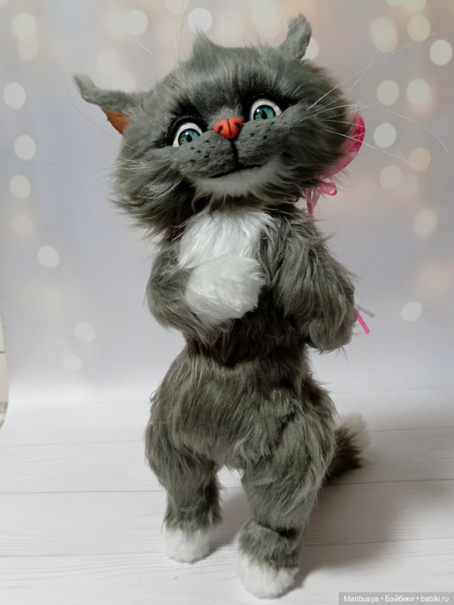 Котёнок с сюрпризом — Авторские игрушки (фото 2)