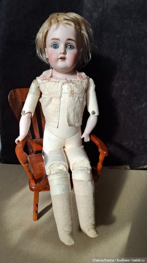 Антикварная кукла Kestner 7. 154 dep (фото 4)
