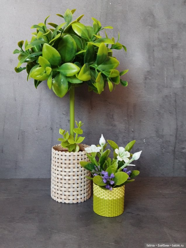 Комнатные растения для кукольного интерьера (фото 2)