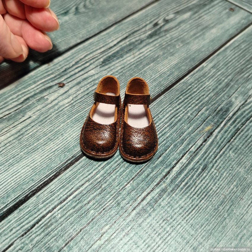 Туфли 4,3*1,6см с тупым носом (фото 3)