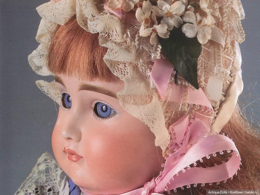 Книга Doll Costuming костюмы для антикварных французских и немецких бисквитных кукол Seeley (фото 10)