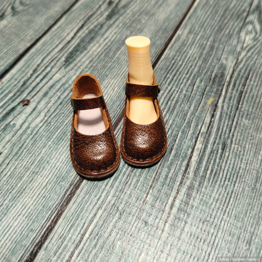 Туфли 4,3*1,6см с тупым носом (фото 2)