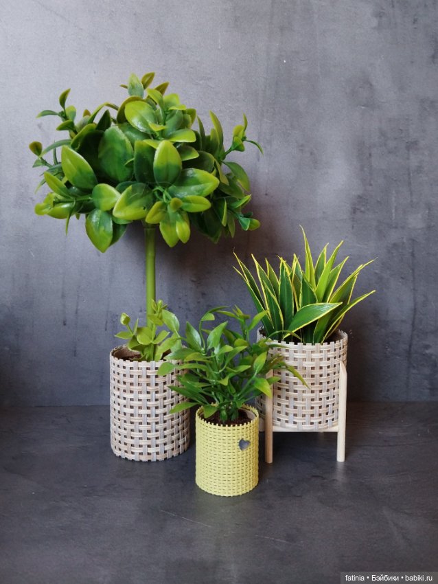 Комнатные растения для кукольного интерьера (фото 3)