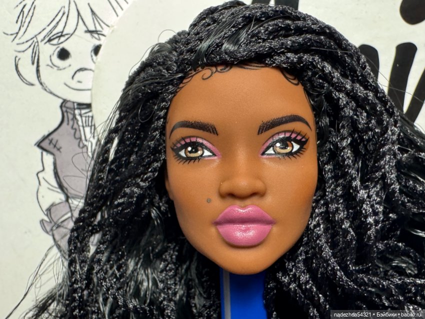 Голова Барби Элль из конструктора №2 (2) (фото 2)