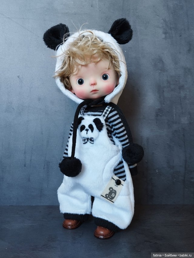 Комплект Панда для кукол формата Монст (фото 4)