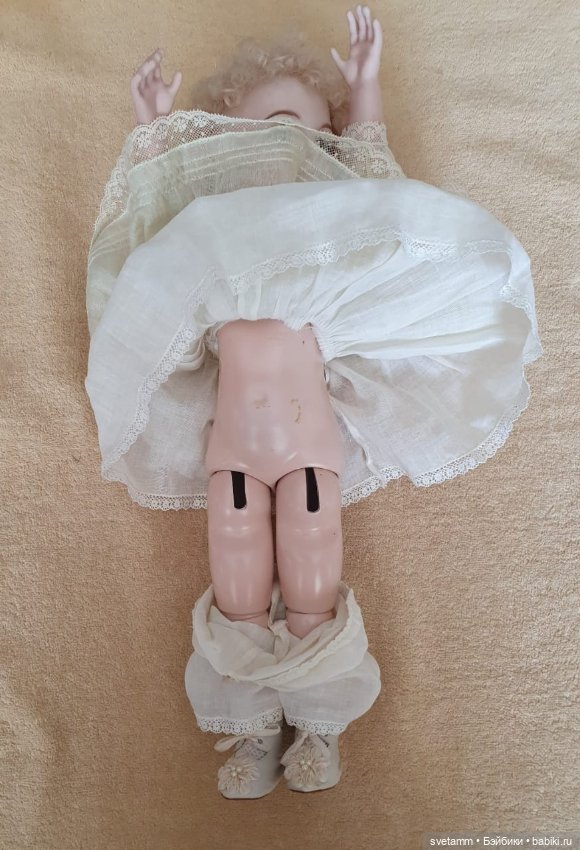 Брю, Линда и Алан Марксы — Реплики антикварных кукол (фото 7)