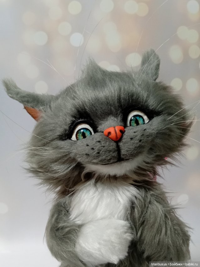 Котёнок с сюрпризом — Авторские игрушки