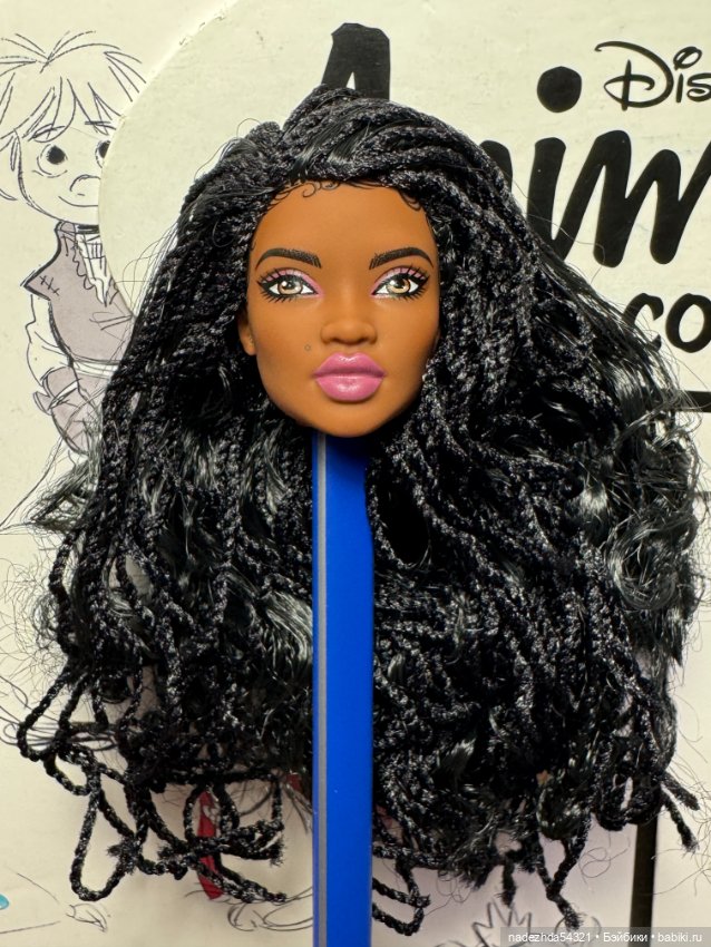Голова Барби Элль из конструктора №2 (2)