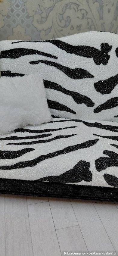 Мебель диван для кукол Paola Blythe integrity poppy mizi momoko barbie 1:6 (фото 3)