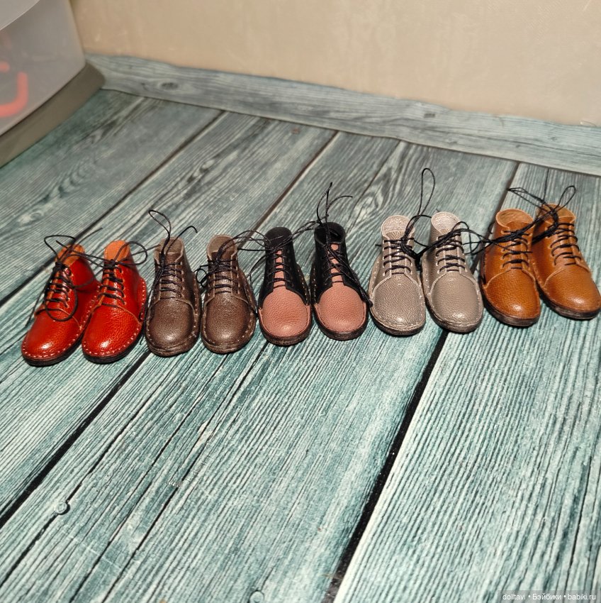 Ботинки 4,3*1,6см — Обувь для BJD (фото 8)