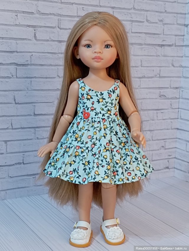 Пиджак ,Платье для кукол Паола Рейна 32-34 см (фото 4)