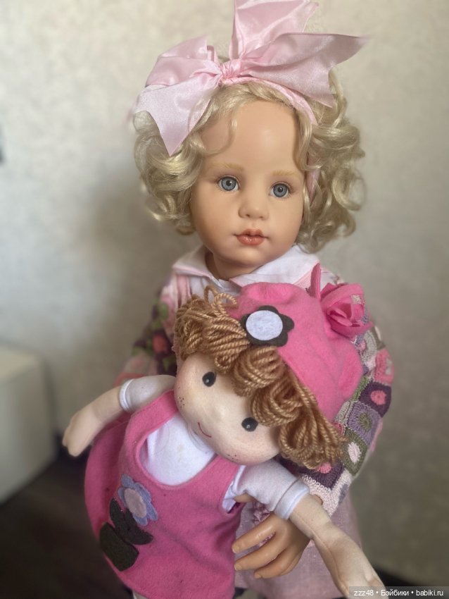 Куколка -компаньон от Эллы Hildegard Gunzel (фото 8)