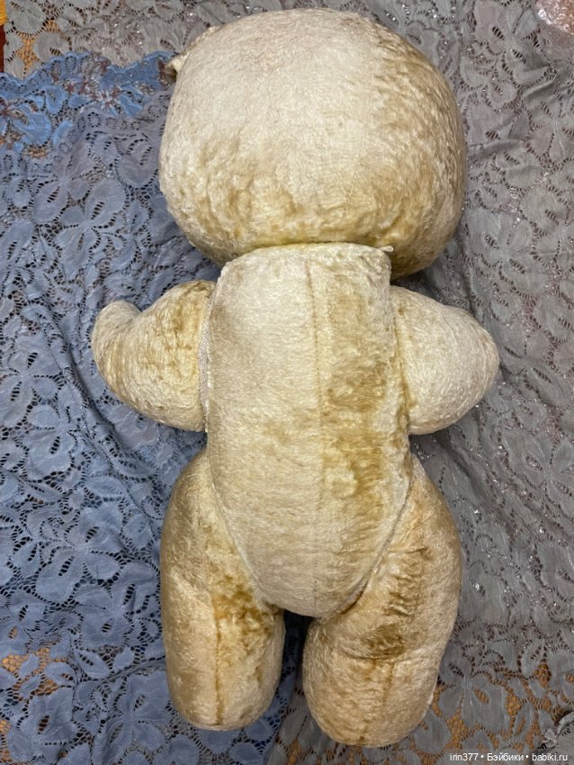 Мишка плюшевый СССР — Винтажные куклы и игрушки детства (фото 7)